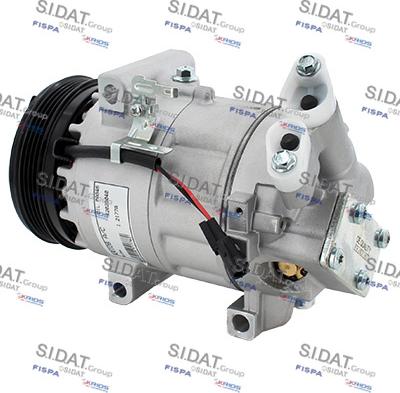 Sidat 12177A - Компресор, кондиціонер autozip.com.ua