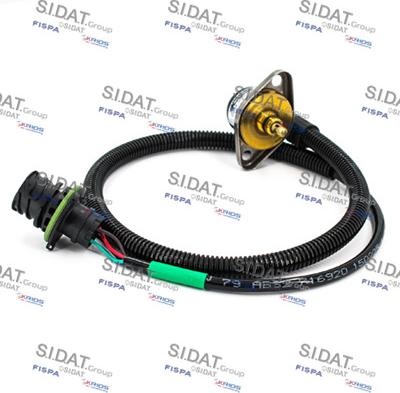 Sidat 84.3180 - Датчик, тиск подачі палива autozip.com.ua