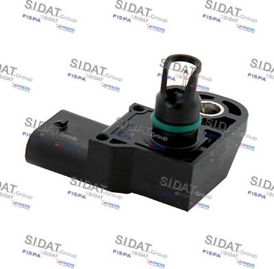 Sidat 84.3264 - Датчик, тиск у впускний трубі autozip.com.ua