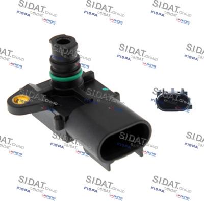 Sidat 84.200A2 - Датчик, тиск у впускний трубі autozip.com.ua