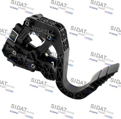 Sidat 84.2012A2 - Комплект педалі керування подачею палива autozip.com.ua