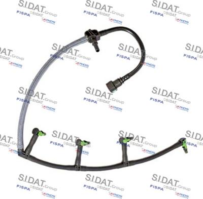 Sidat 83.6092A2 - Шланг, витік палива autozip.com.ua