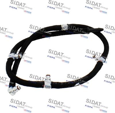 Sidat 83.6209A2 - Шланг, витік палива autozip.com.ua