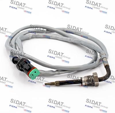 Sidat 82.1643 - Датчик, температура вихлопних газів autozip.com.ua