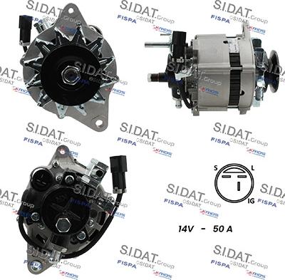 Sidat A12HT1451A2 - Генератор autozip.com.ua