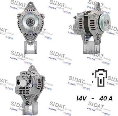 Sidat A12MH0358 - Генератор autozip.com.ua