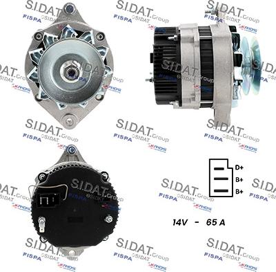 Sidat A12ML0437 - Генератор autozip.com.ua