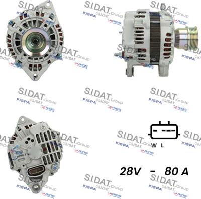 Sidat A24MH0063 - Генератор autozip.com.ua