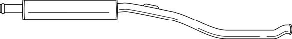 Sigam 45420 - Середній глушник вихлопних газів autozip.com.ua