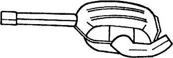 Sigam 60415 - Середній глушник вихлопних газів autozip.com.ua