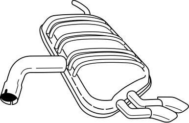 Sigam 60698 - Глушник вихлопних газів кінцевий autozip.com.ua