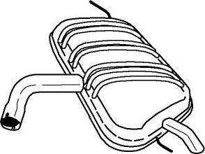 Sigam 61647 - Глушник вихлопних газів кінцевий autozip.com.ua