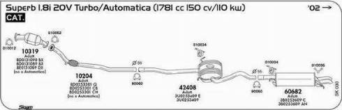 Sigam 010052 - Прокладка, труба вихлопного газу autozip.com.ua