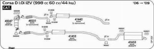 Sigam 040048 - Прокладка, труба вихлопного газу autozip.com.ua