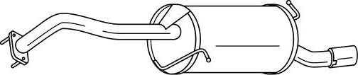 Sigam 34611 - Глушник вихлопних газів кінцевий autozip.com.ua