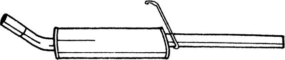 Sigam 25643 - Глушник вихлопних газів кінцевий autozip.com.ua