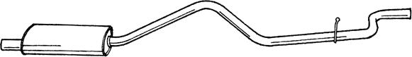 Sigam 25687 - Глушник вихлопних газів кінцевий autozip.com.ua