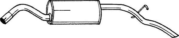 Sigam 25636 - Глушник вихлопних газів кінцевий autozip.com.ua
