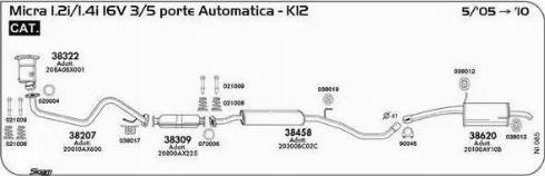 Sigam 070006 - Кільце ущільнювача, труба вихлопного газу autozip.com.ua