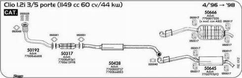 Sigam 050049 - Прокладка, труба вихлопного газу autozip.com.ua