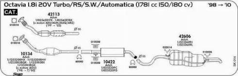 Sigam 010016 - Прокладка, труба вихлопного газу autozip.com.ua