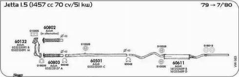 Sigam 018006 - Прокладка, труба вихлопного газу autozip.com.ua