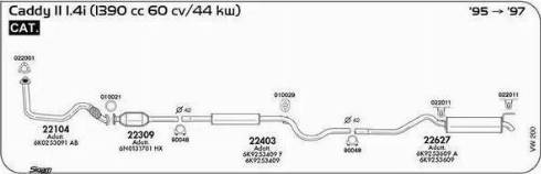 Sigam 010021 - Кільце ущільнювача, труба вихлопного газу autozip.com.ua
