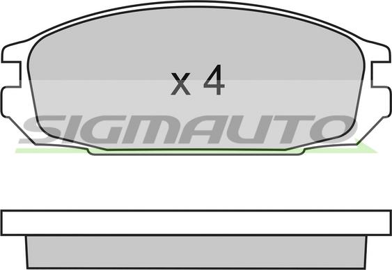 Alanko 10300547 - Гальмівні колодки, дискові гальма autozip.com.ua