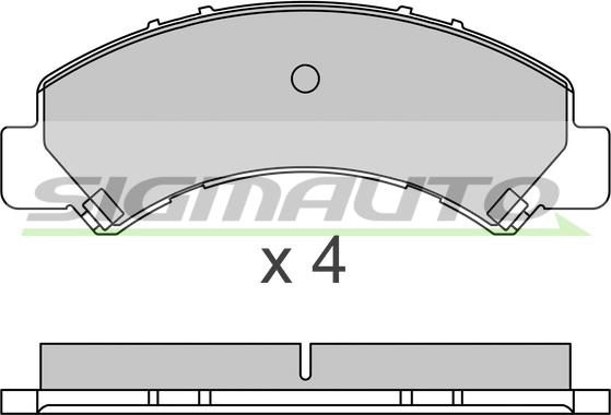 BENDIX DB2432 - Гальмівні колодки, дискові гальма autozip.com.ua