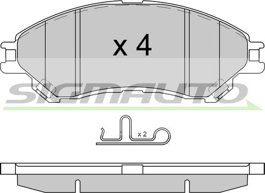 Starline BD S644P - Гальмівні колодки, дискові гальма autozip.com.ua