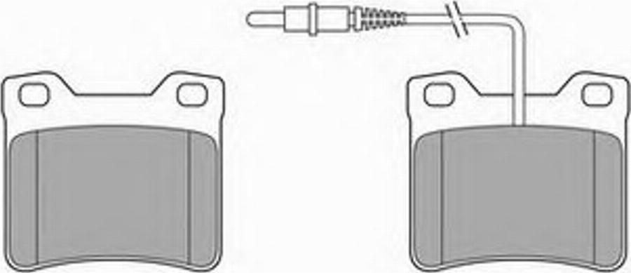 Simer 495 - Гальмівні колодки, дискові гальма autozip.com.ua