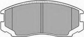 Simer 585.1 - Гальмівні колодки, дискові гальма autozip.com.ua