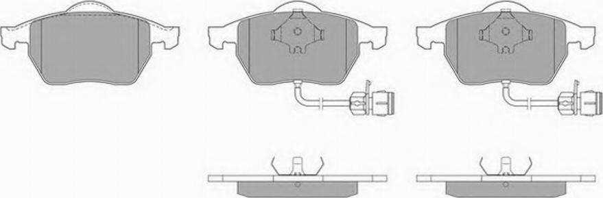 Simer 581 - Гальмівні колодки, дискові гальма autozip.com.ua