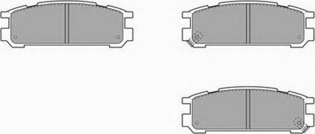 Simer 628 - Гальмівні колодки, дискові гальма autozip.com.ua