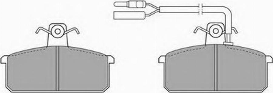 Simer 316 - Гальмівні колодки, дискові гальма autozip.com.ua