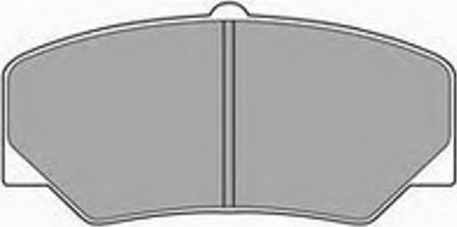 BENDIX Braking BPD1752 - Гальмівні колодки, дискові гальма autozip.com.ua