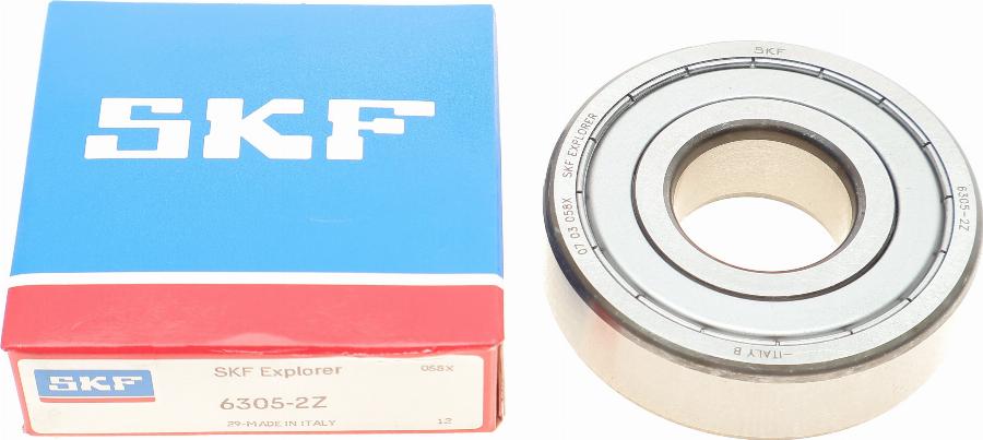 SKF 6305-2Z - Центрувальний опорний підшипник, система зчеплення autozip.com.ua