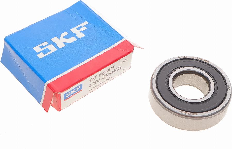 SKF 6204-2RSH/C3 -  autozip.com.ua