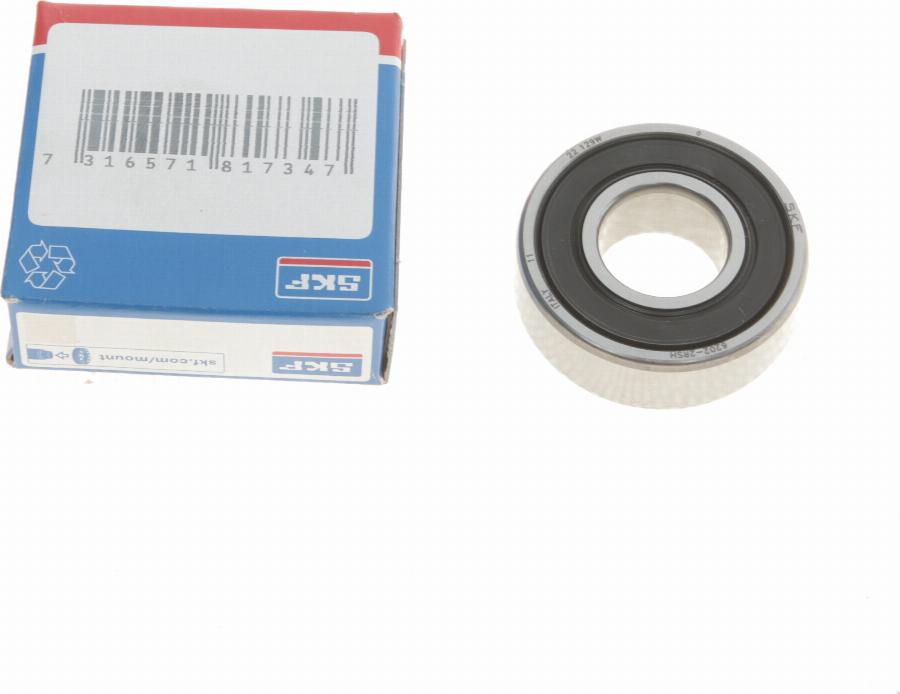 SKF 62022RSH - Підшипник з боку приводу, генератор autozip.com.ua