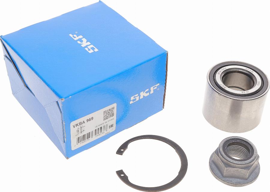 SKF VKBA 969 - Комплект підшипника маточини колеса autozip.com.ua