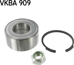 SKF VKBA 909 - Комплект підшипника маточини колеса autozip.com.ua