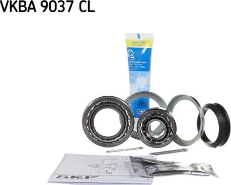 SKF VKBA 9037 CL - Комплект підшипника маточини колеса autozip.com.ua