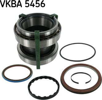 SKF VKBA 5456 - Комплект підшипника маточини колеса autozip.com.ua