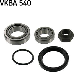 SKF VKBA 540 - Комплект підшипника маточини колеса autozip.com.ua