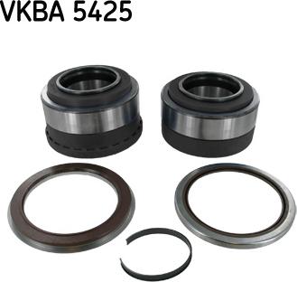 SKF VKBA 5425 - Комплект підшипника маточини колеса autozip.com.ua