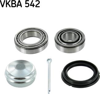 SKF VKBA 542 - Комплект підшипника маточини колеса autozip.com.ua