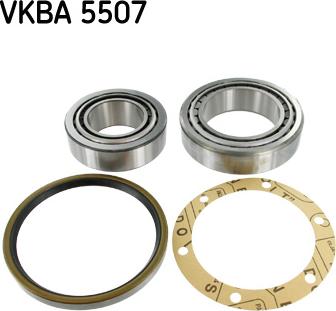 SKF VKBA 5507 - Комплект підшипника маточини колеса autozip.com.ua