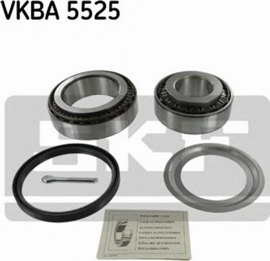 SKF VKBA 5525 - Підшипник ступиці колеса autozip.com.ua