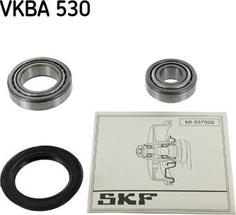 SKF VKBA 530 - Комплект підшипника маточини колеса autozip.com.ua