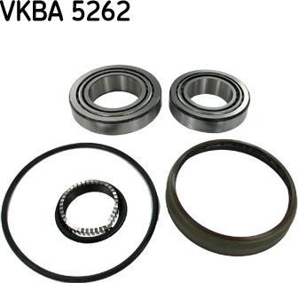 SKF VKBA 5262 - Комплект підшипника маточини колеса autozip.com.ua